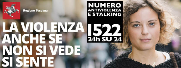 Numero antiviolenza e stalking: 1522