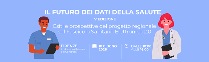 locandina Il futuro dei dati della salute – Quinta Edizione