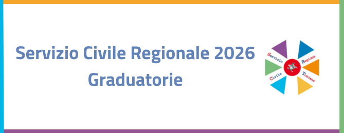 Graduatorie Servizio Civile Regionale 2026