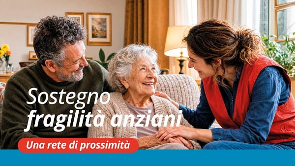 locandina: Sostegno fragilità anziani