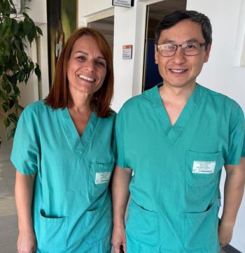 Drssa Elisa Barberi dr Vitali Pak PO del Cuore di Massa