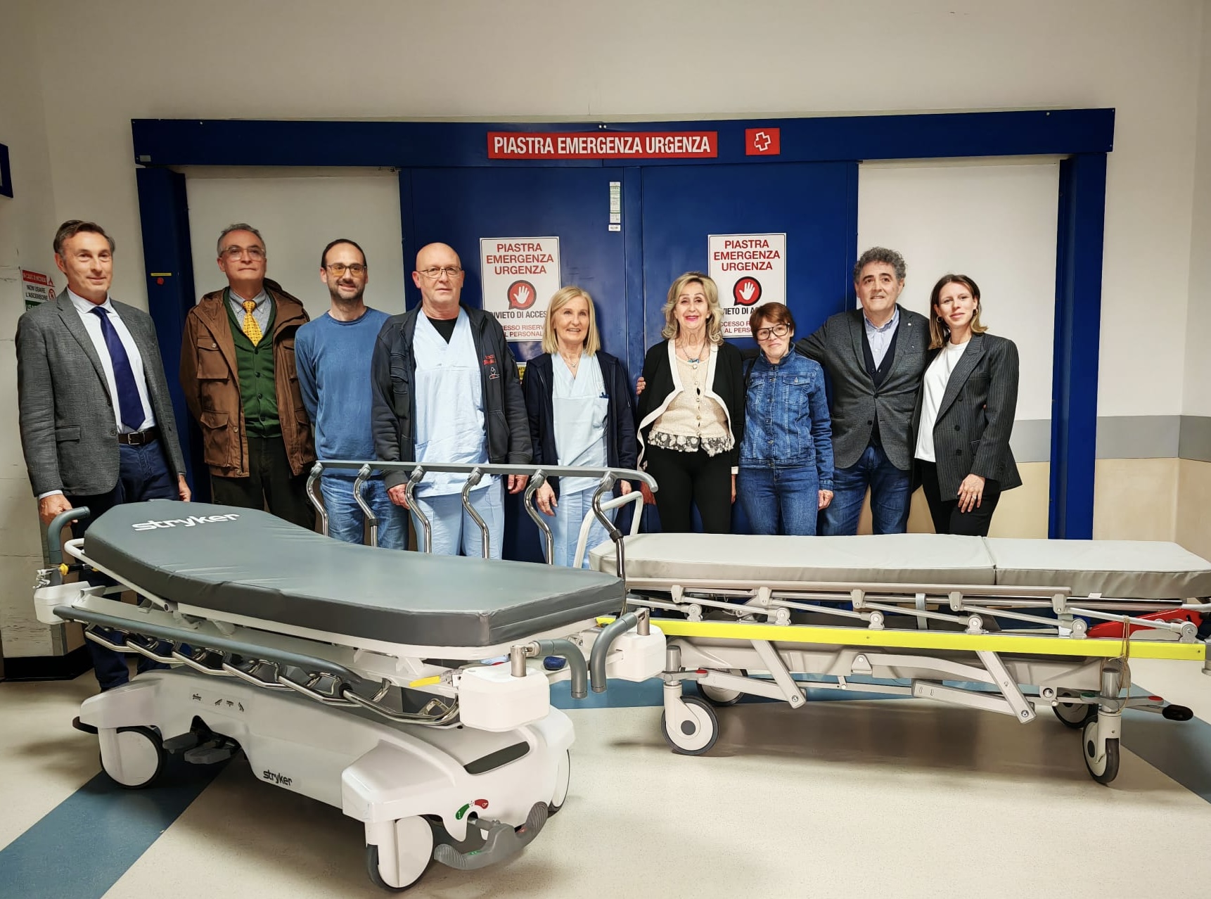 Donazione barelle Po casentino 