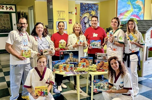 il personale della Pediatria