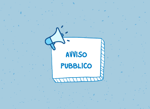 cartello avviso pubblico
