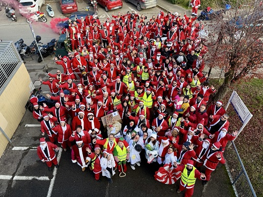 Babbi Natale all'Ospedale San Donato di Arezzo