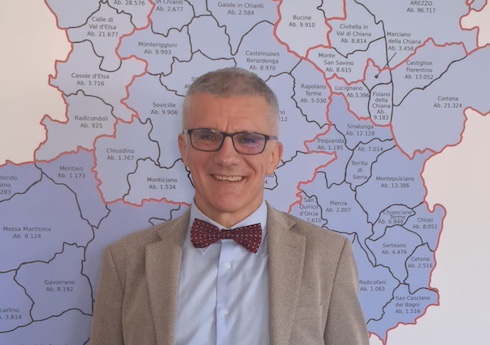 il Direttore Generale ASL Toscana sud est Dario Rosini