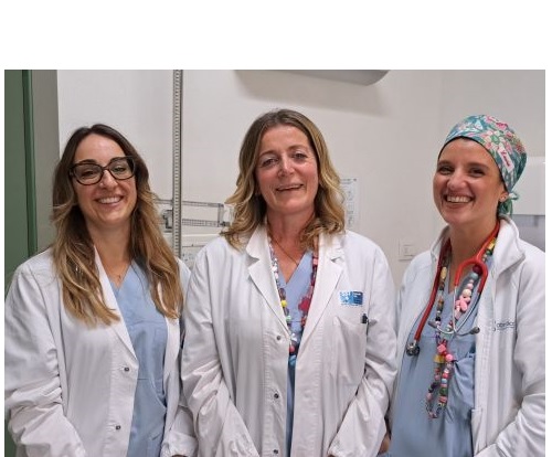   Le dottoresse Butti, Navarra e Beoni