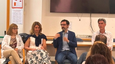 i relatori durante l'iniziativa