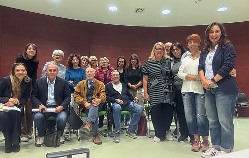 volontari associazione Italiana malattia di alzheimer Arezzo e Ausl tse