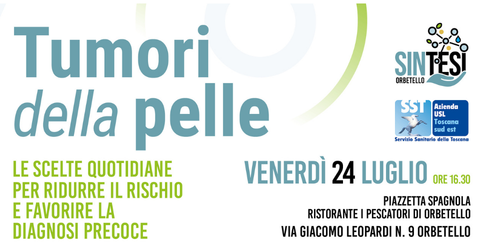 manifesto tumori della pelle