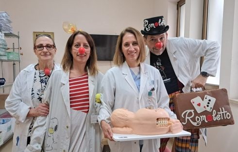 Operatori tribu nasi rossi Ospedale San Donato