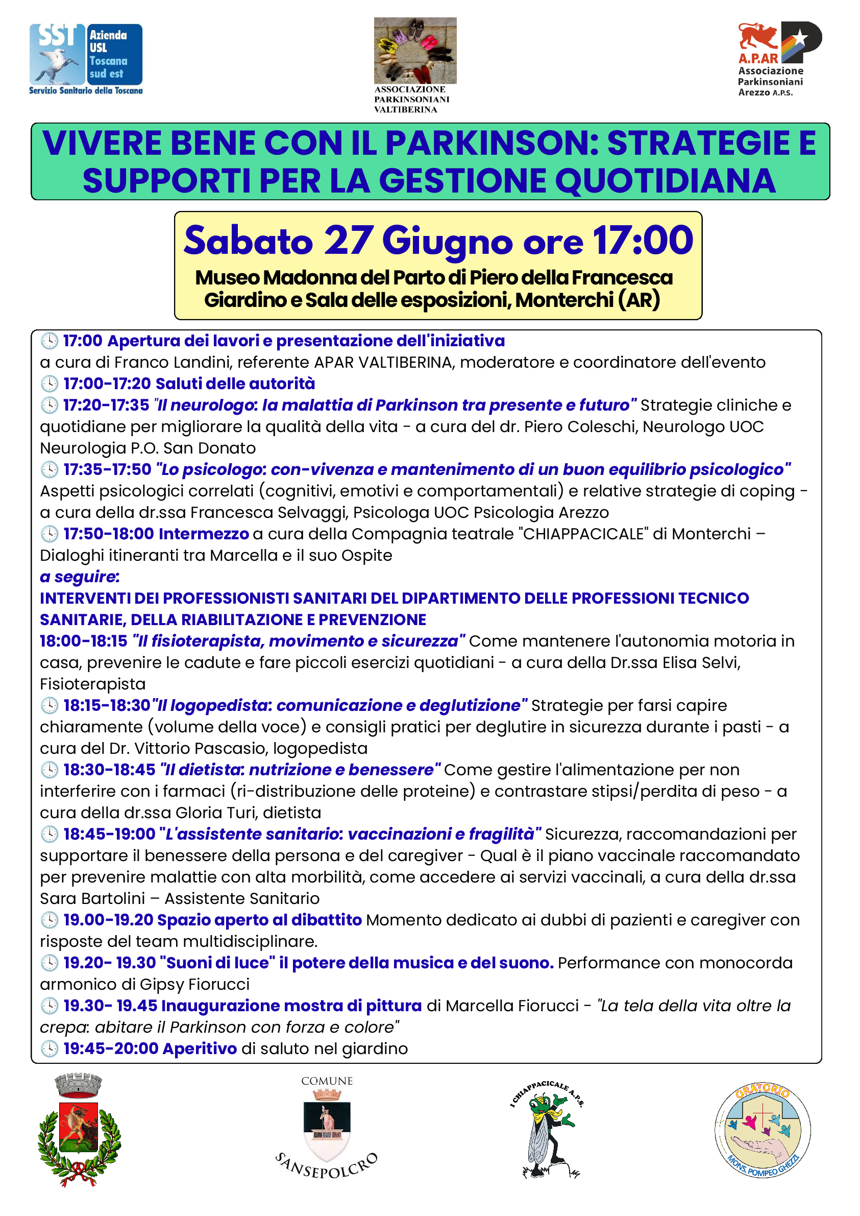 vivere parkinson