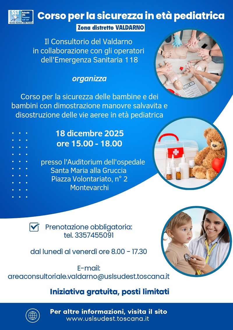 Corso sicurezza eta pediatrica 18 12 2025