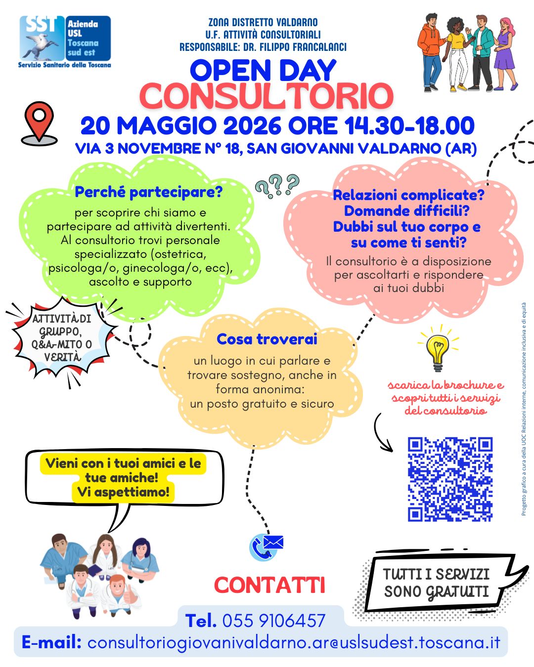 Open day consultorio 20 maggio 2026