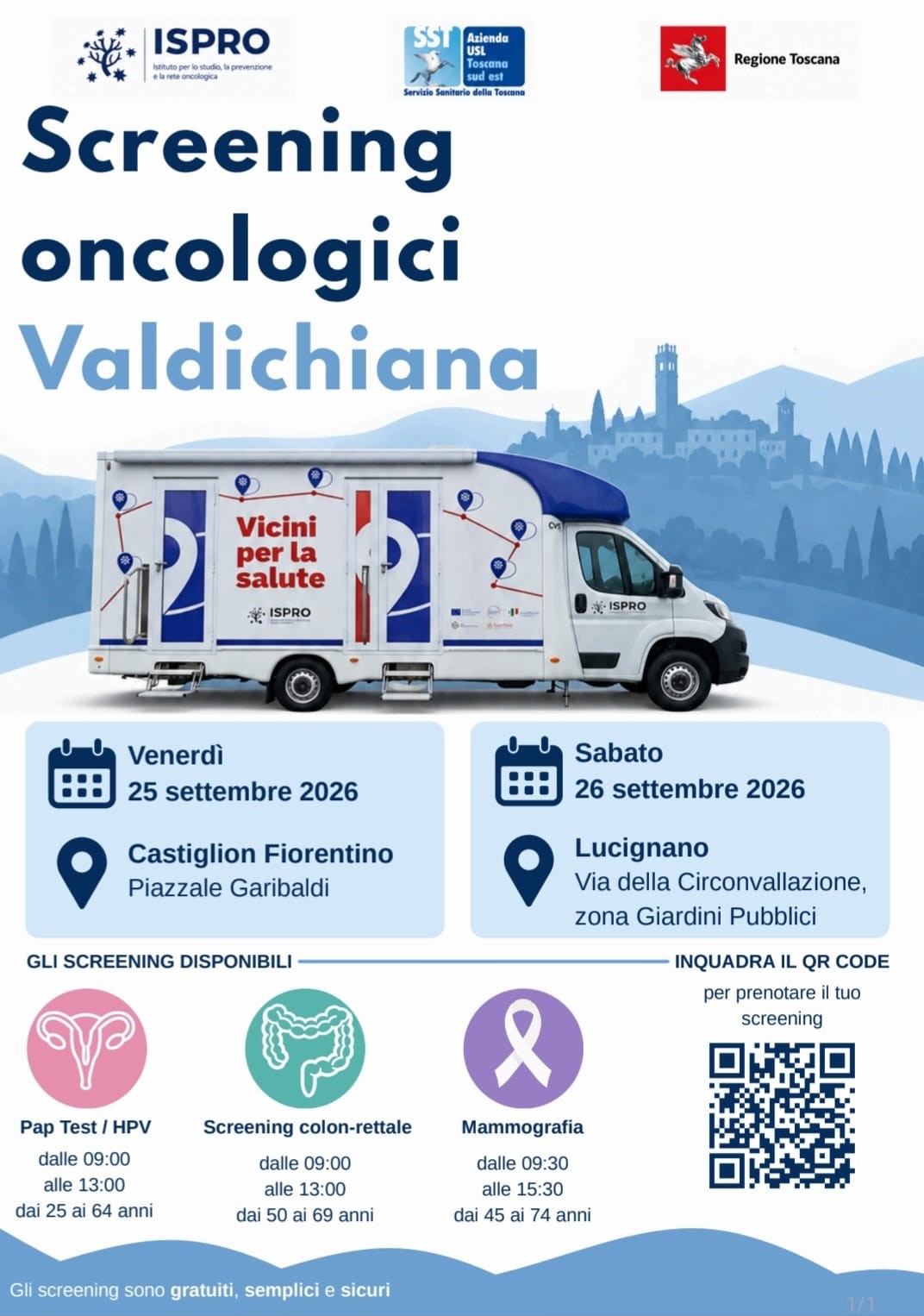 screening oncologici VCAr